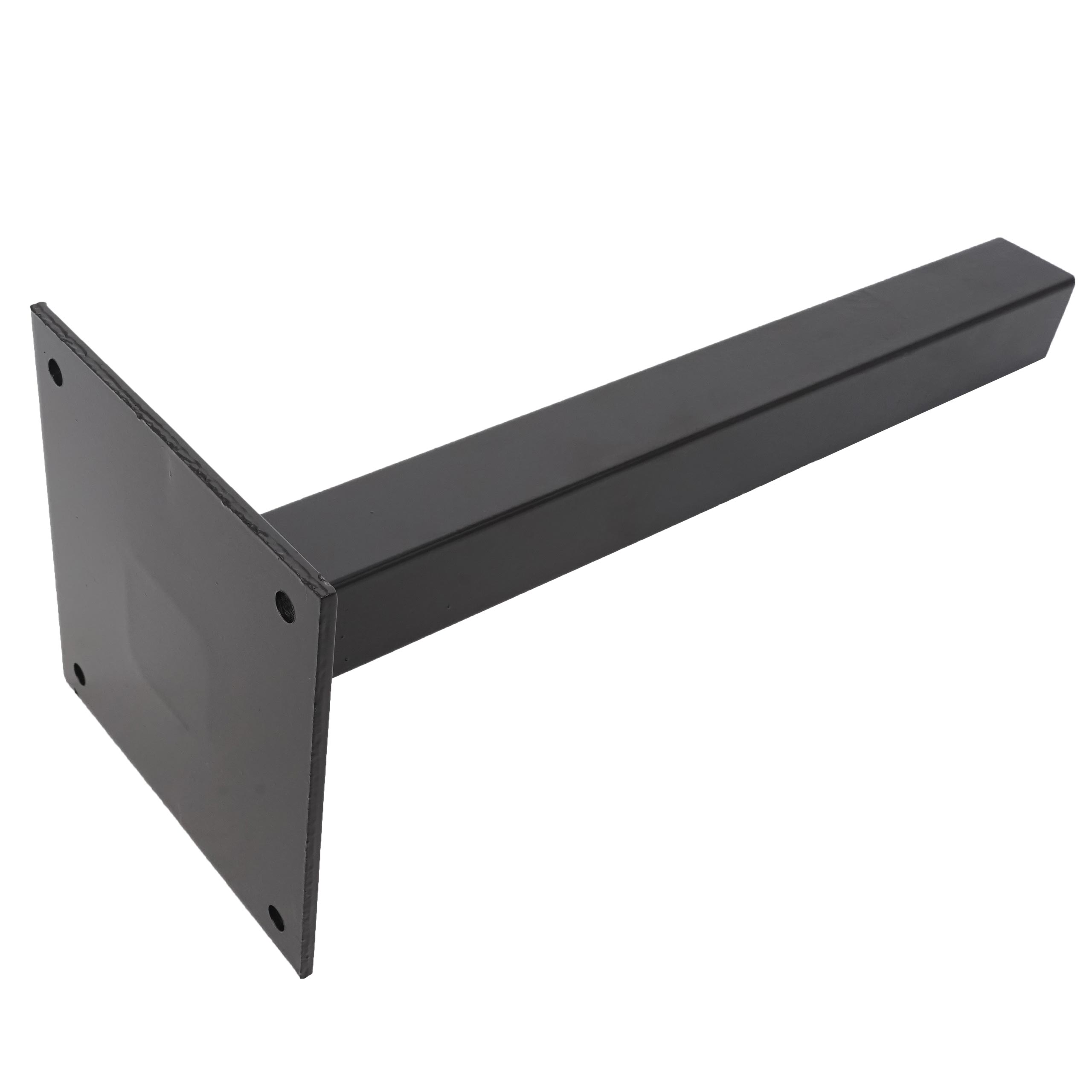 Bodenh&uuml;lse f&uuml;r Savoie-WPC-Pfosten, Schraubanker Bodenanker, Betonbefestigung Rundeisen verzinkt 