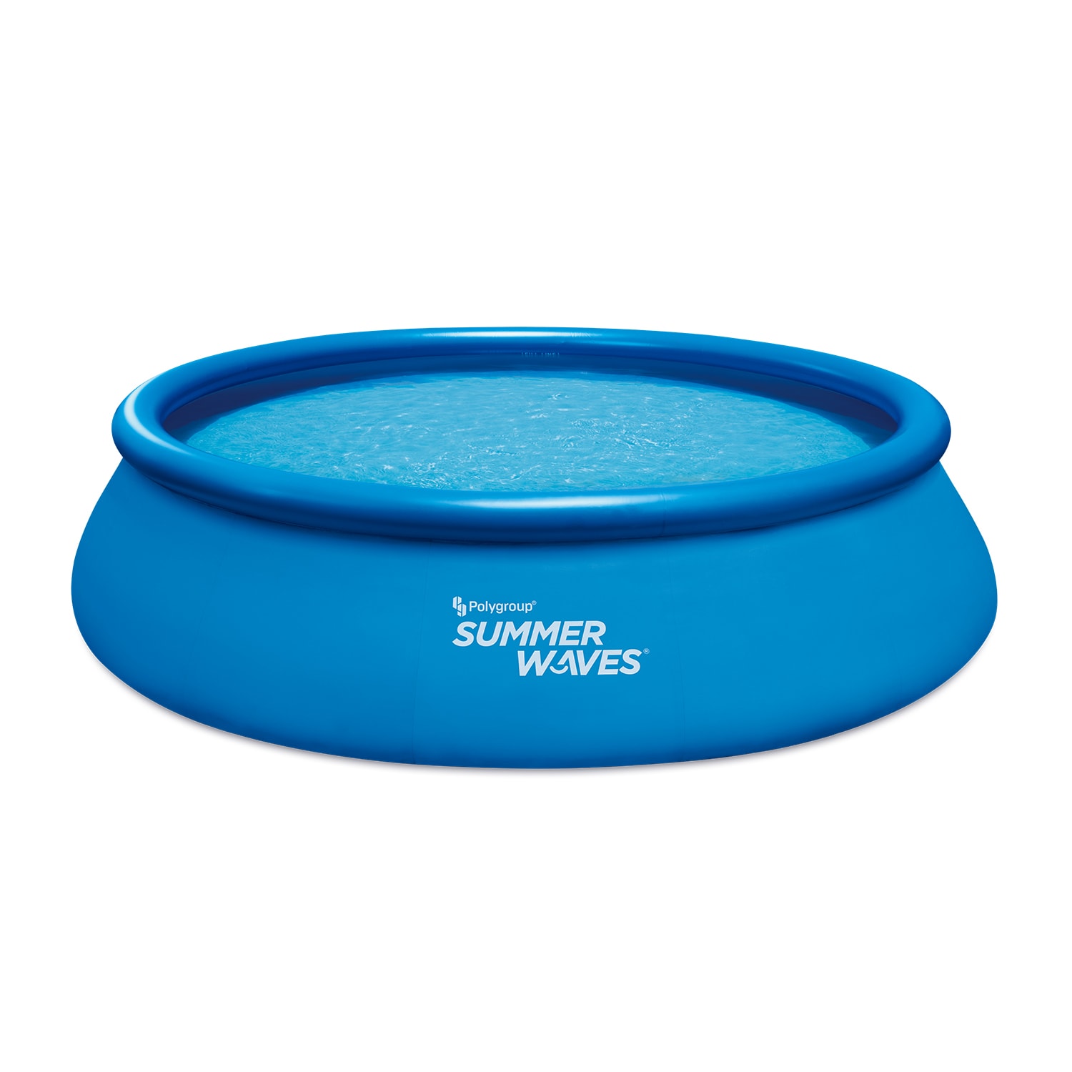Summer Waves Rundpool &Oslash;457x107 cm blau 