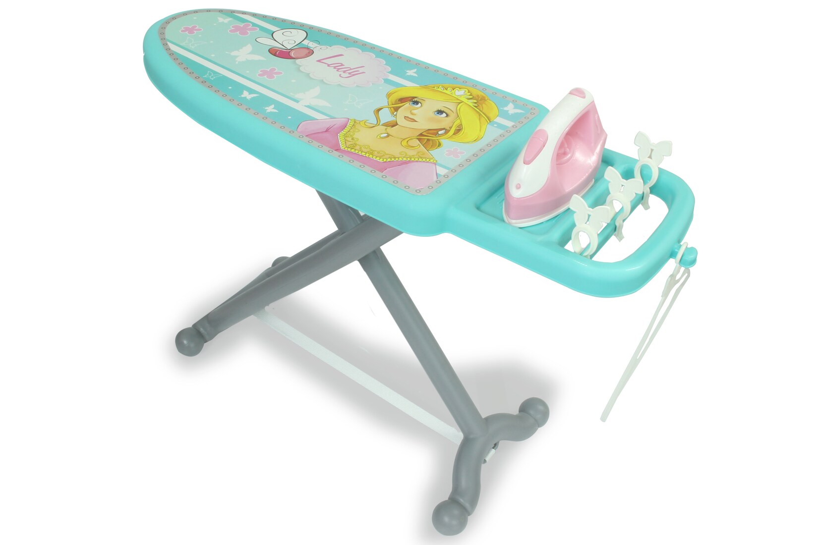 Bügelset Little Laundry Princess 6tlg. türkis