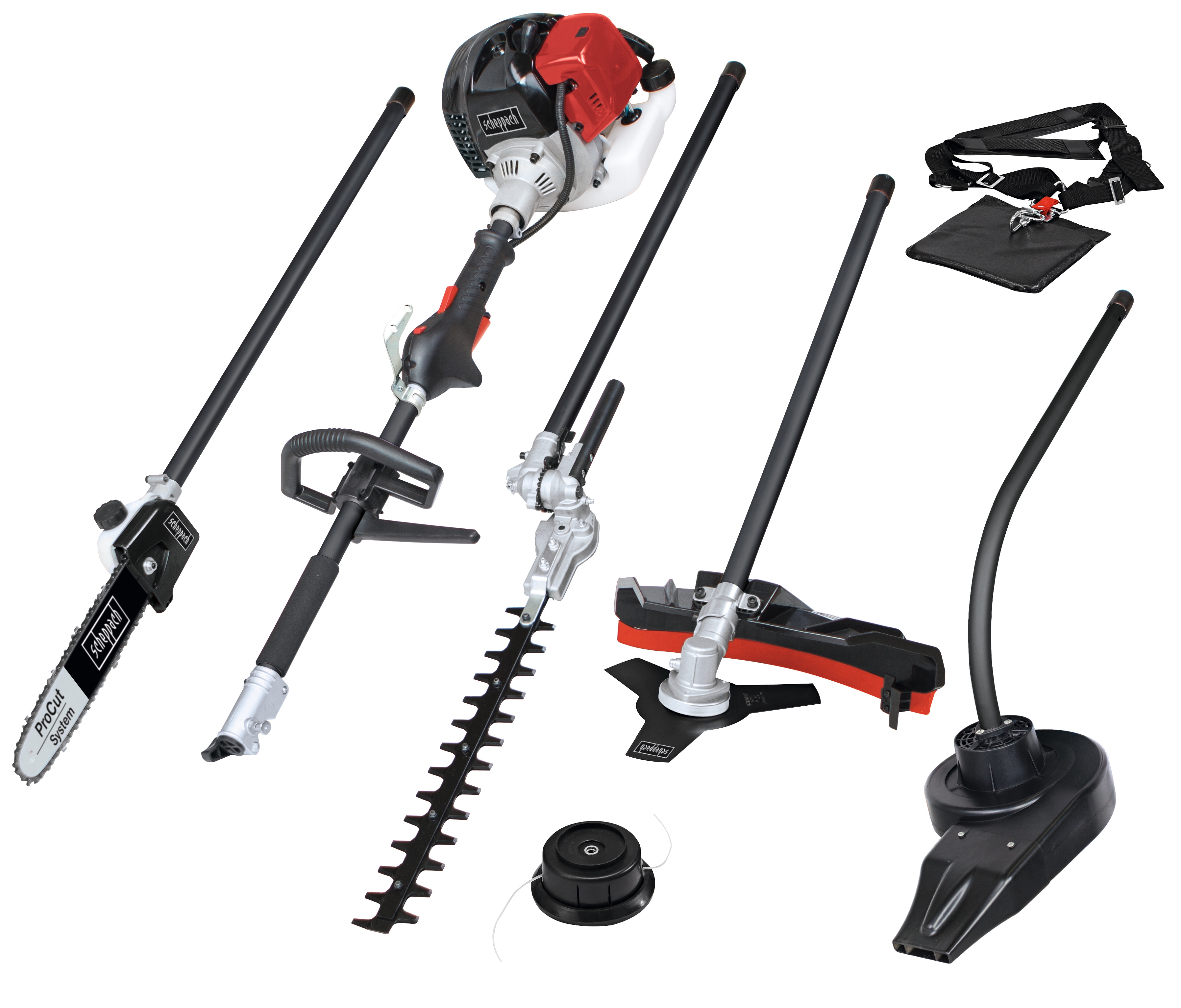 Scheppach 5in1 Multigartenger&auml;t MTC42-5P 