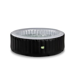 EXIT Silver Classic Whirlpool für 4 Personen - schwarz 