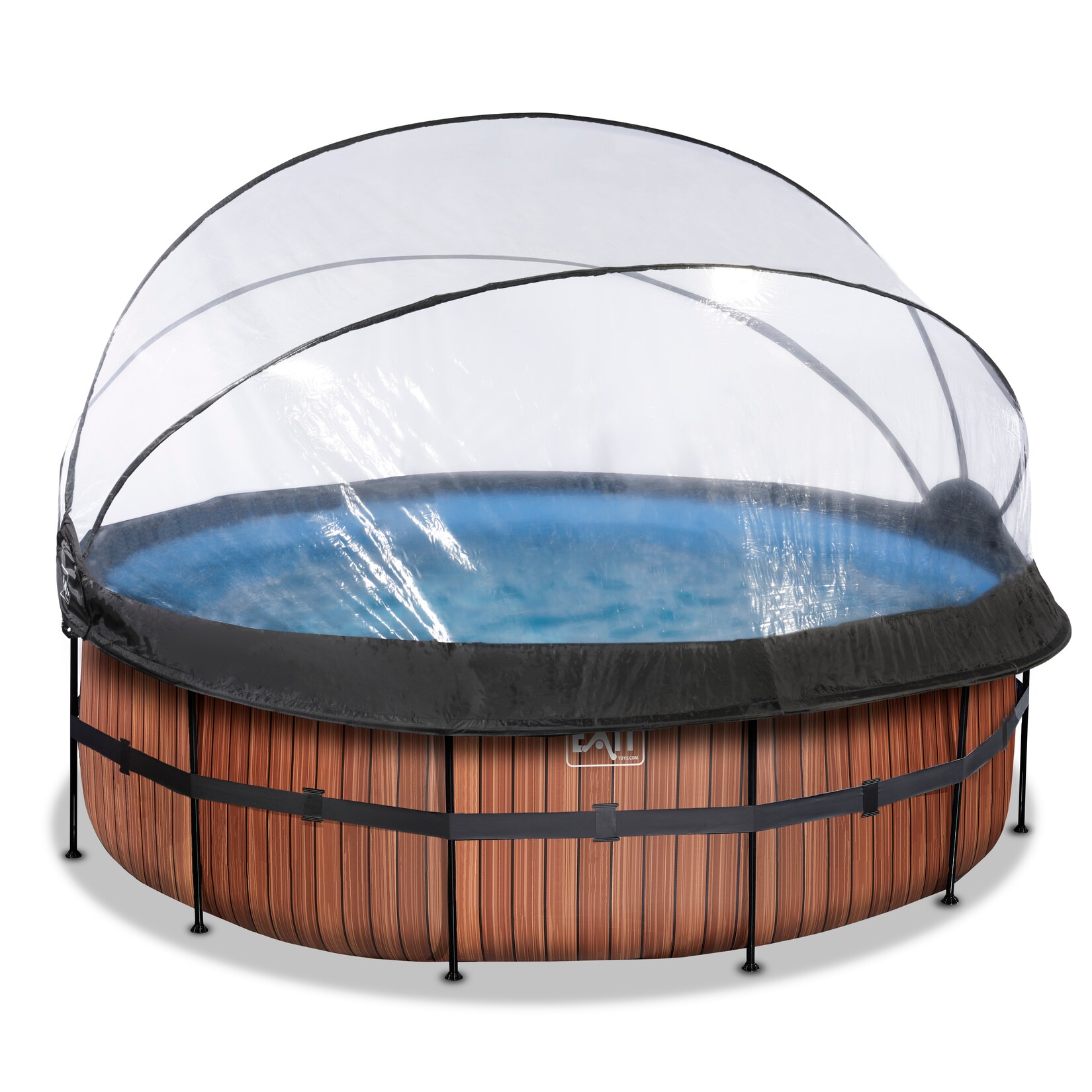 Frame Pool ø427x122cm mit Sandfilterpumpe und Abdeckung, versch. Ausführungen