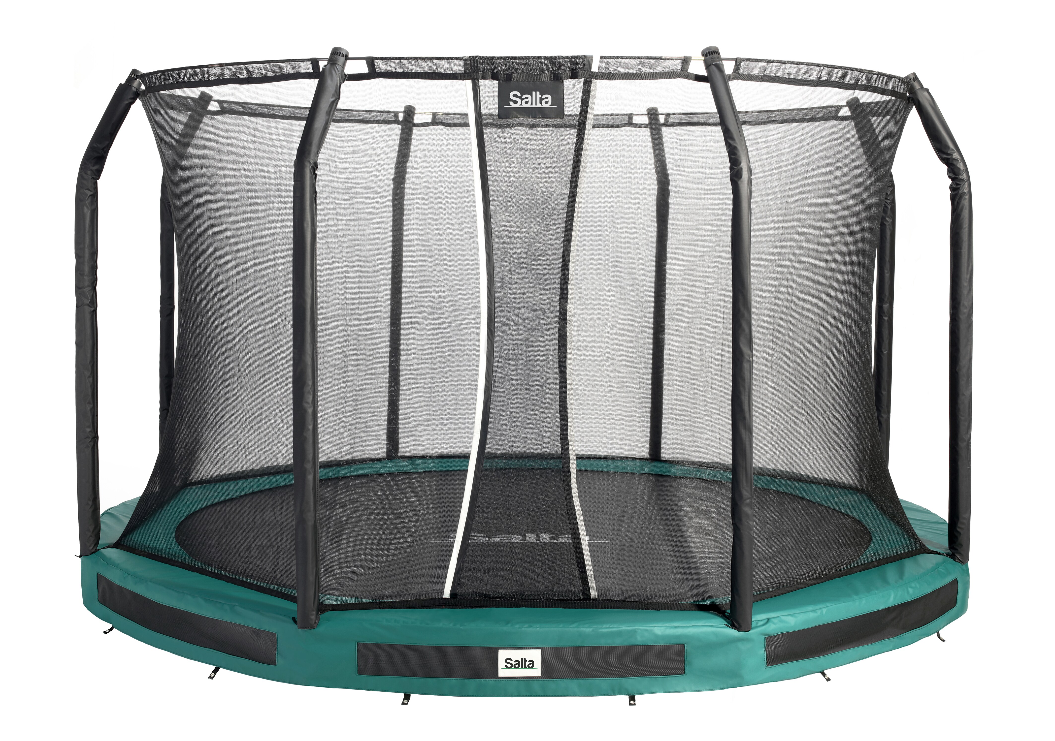 SALTA Premium Ground Trampolin ca. 366 cm - Rund Gr&uuml;n - versch. Ausf&uuml;hrungen 