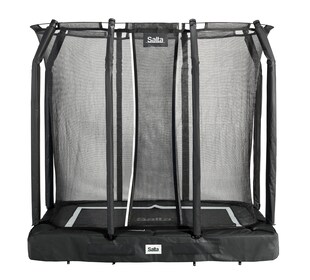 SALTA Premium Ground Trampolin ca. 214x153 cm - Rechteckig Schwarz - versch. Ausführungen 