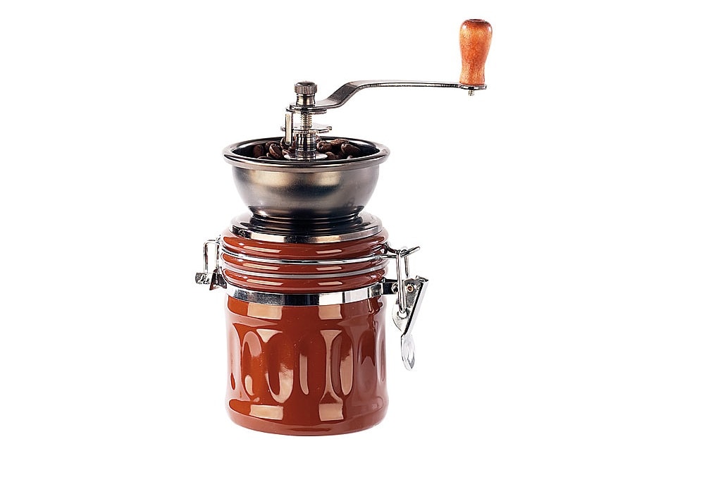 Rosenstein & S&ouml;hne Kaffeem&uuml;hle Genua mit Aroma Beh&auml;lter Kaffeem&uuml;hlen Kaffee M&uuml;hle 