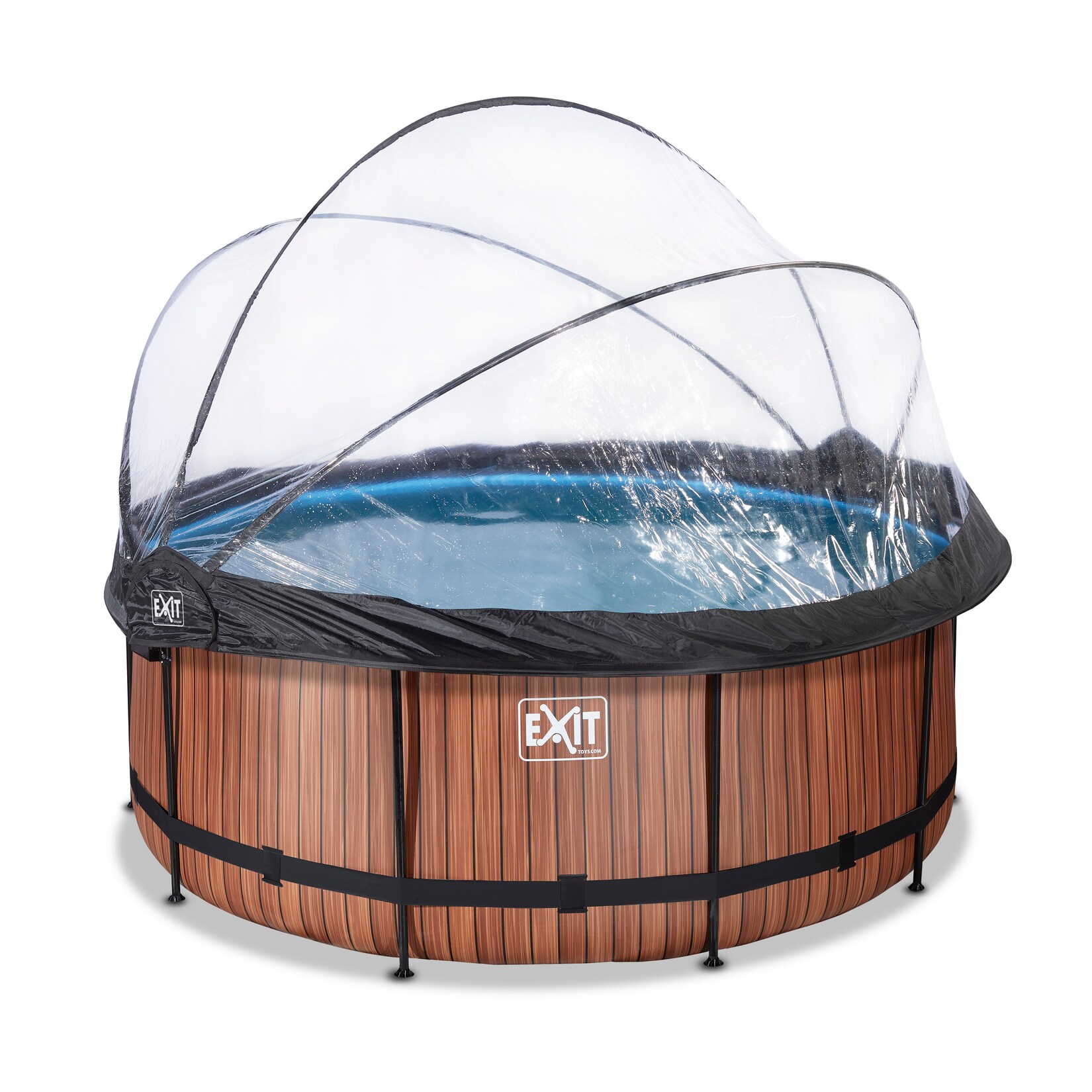 Frame Pool ø360x122cm mit Sandfilterpumpe, Abdeckung + Wärmepumpe versch. Ausführungen