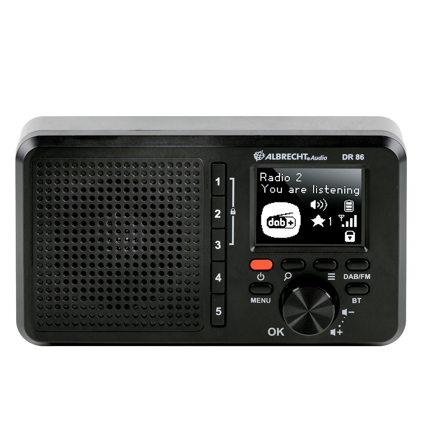 Albrecht DR 86 tragbares Radio, Outdoor-Radio f&uuml;r unterwegs 