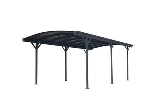 Westmann Aluminium Runddach Carport Bergen anthrazit 