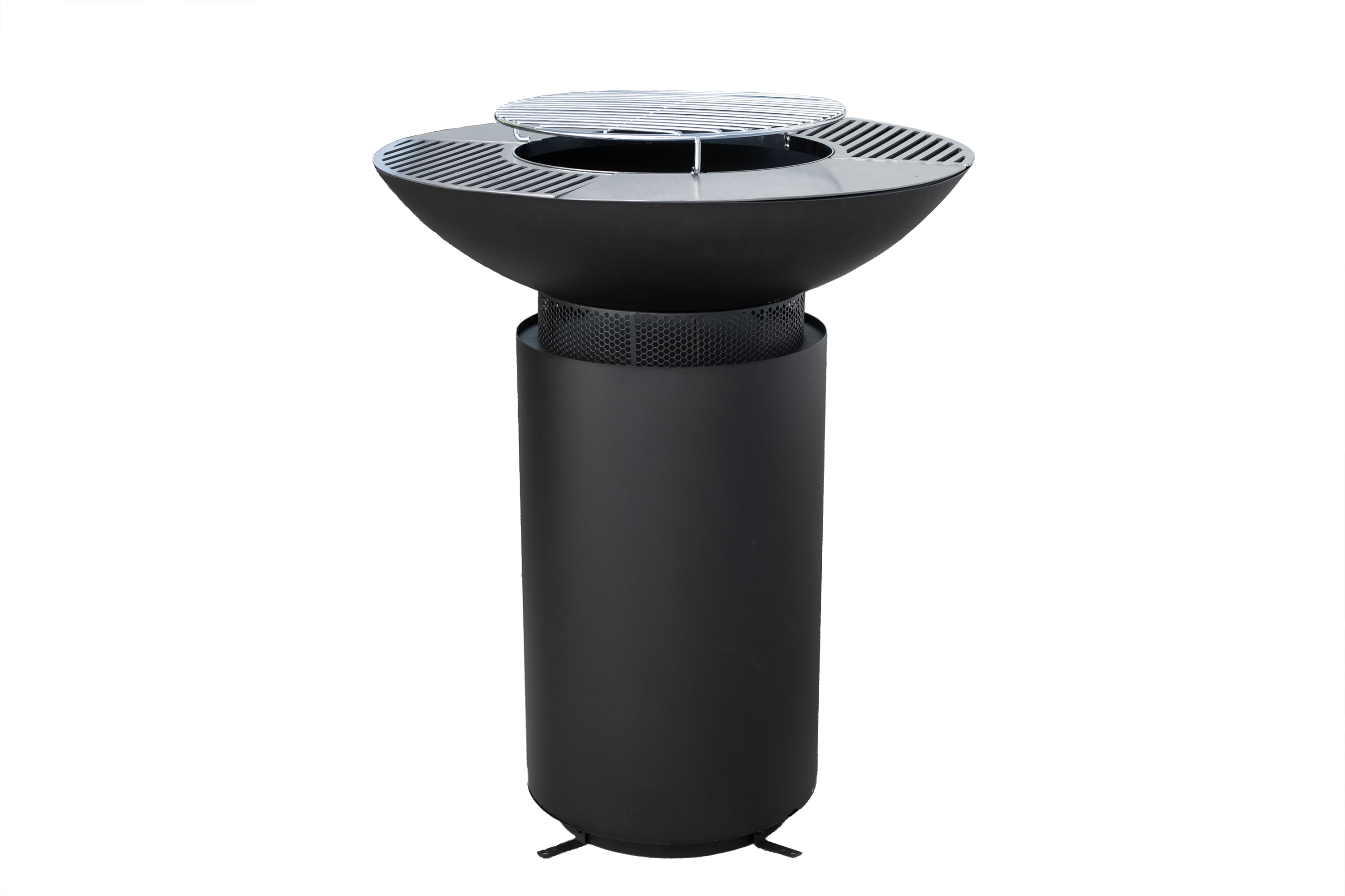 Westmann Grill, Plancha und Feuerplatte schwarz 