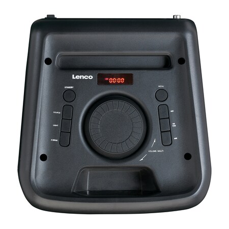 Lenco - PA-200BK PA-Anlage - bei Watt online RMS bestellen Frontbeleuchtung Bluetooth - Marktkauf Fernbedienung - 100 