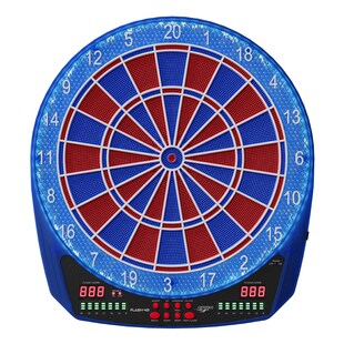 Carromco Elektronik Dartboard Flash-401, mit Adapter, 2-Loch Abstand 