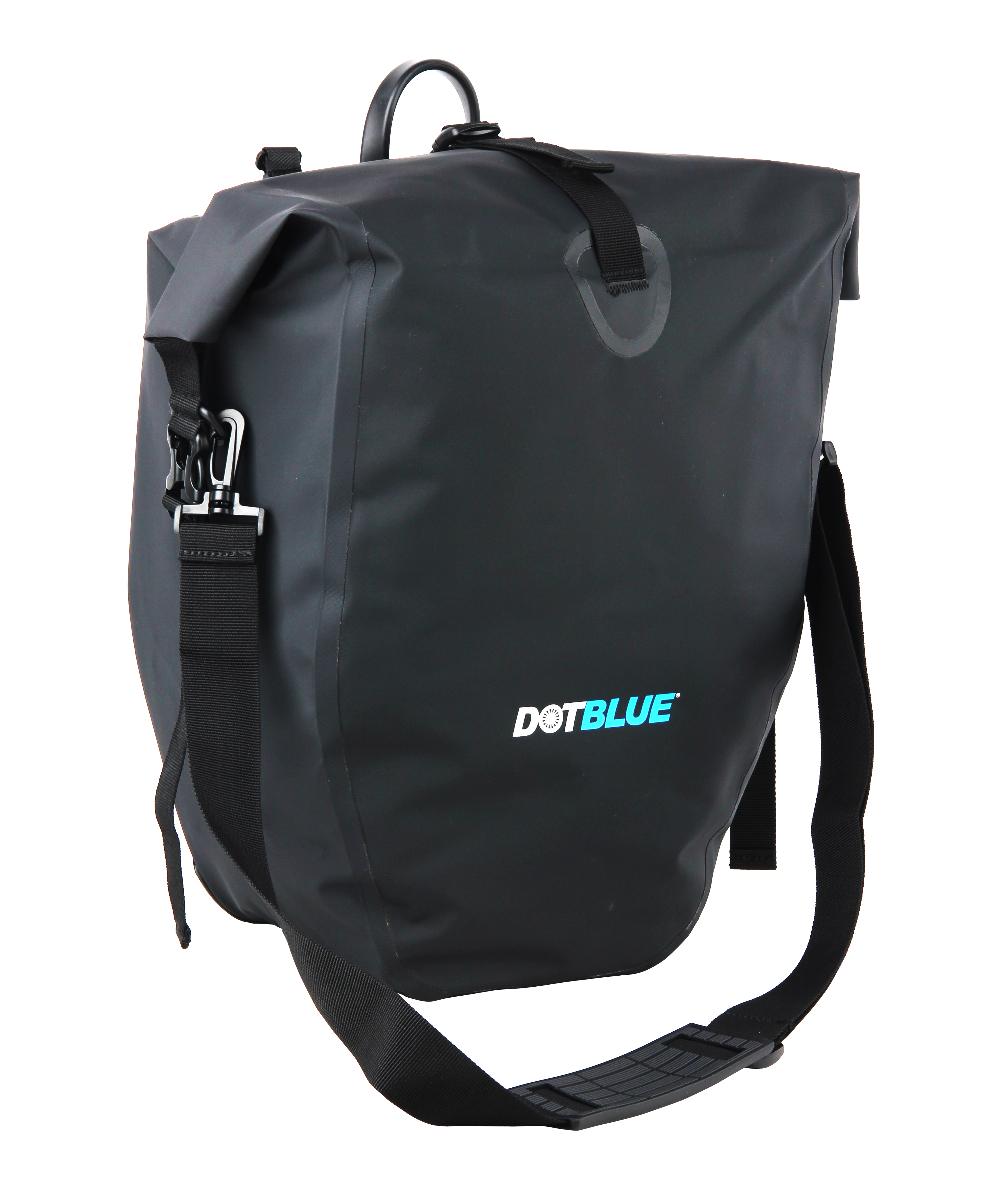 Dot-Blue Gep&auml;cktr&auml;gertasche 25,4 l, Universale Tasche f&uuml;r den Gep&auml;cktr&auml;ger mit Klicksysstem, wasserdicht 