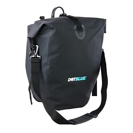 Dot-Blue Gepäckträgertasche 25,4 l, Universale Tasche für den Gepäckträger mit Klicksysstem, wasserdicht 