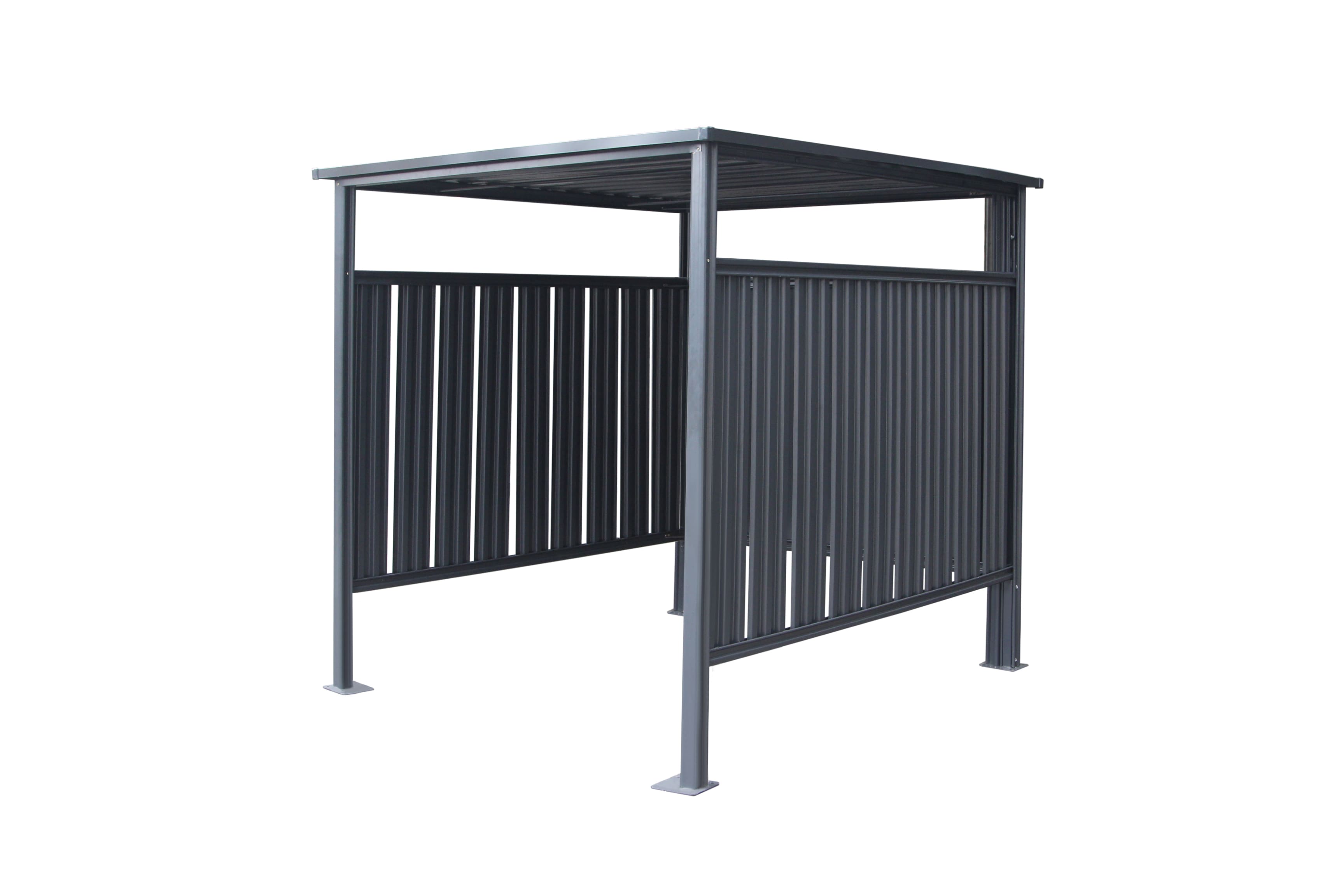 Westmann Fahrrad- und Raucherunterstand anthrazit 180x200 cm 