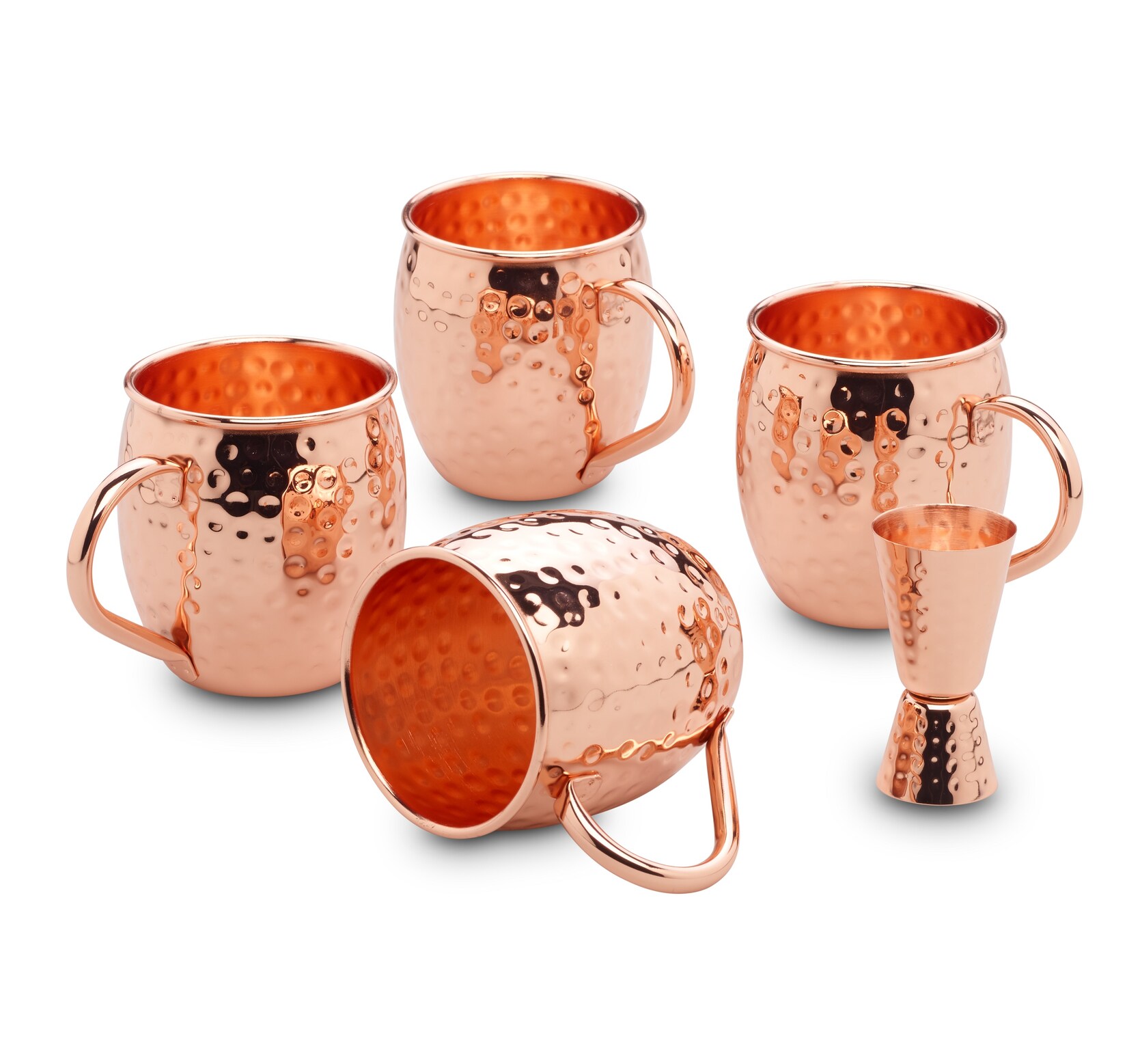Echtwerk Moscow&nbsp;Mule Becher Set 5tlg aus Edelstahl