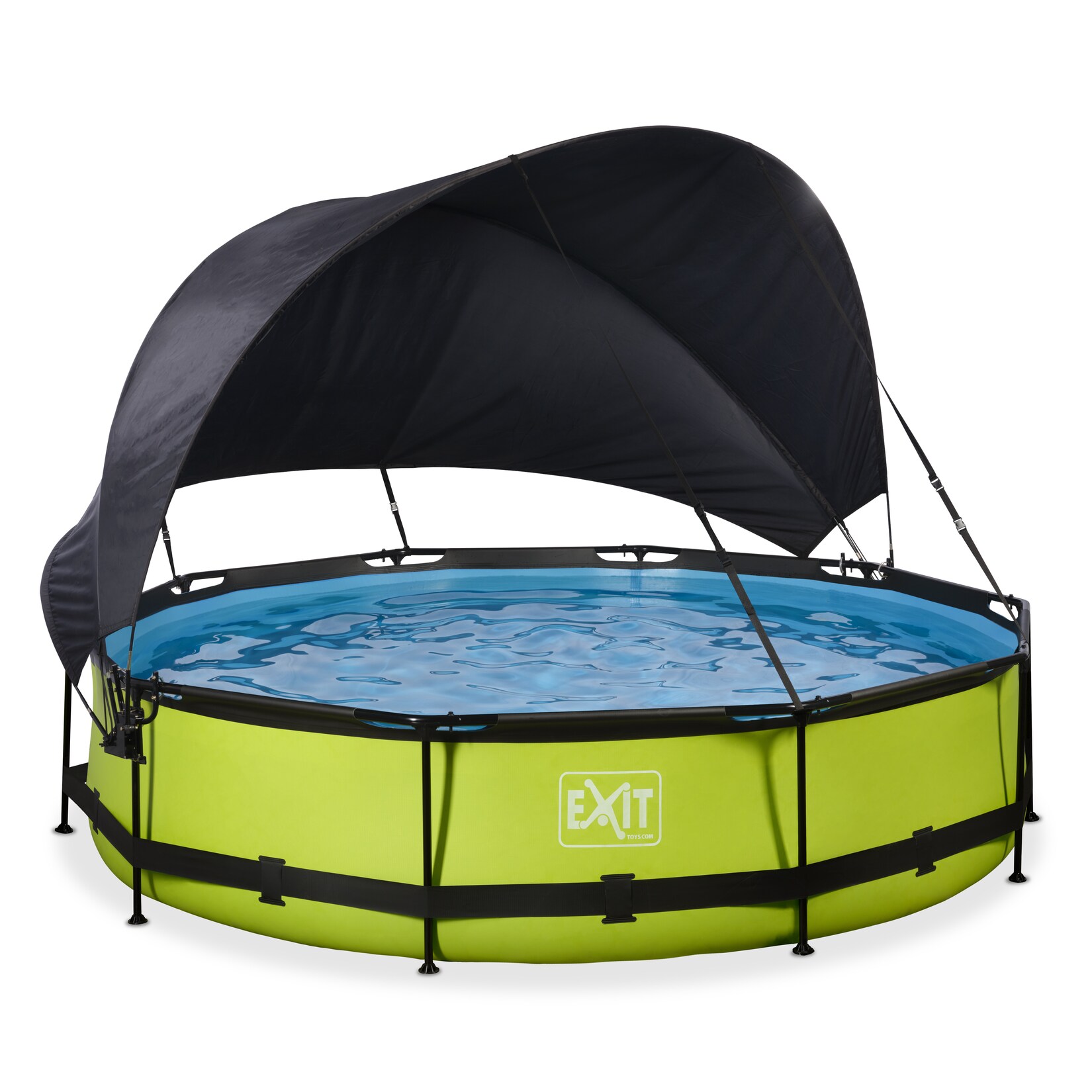 Frame Pool ø360x76cm mit Filterpumpe und Sonnensegel, versch. Ausführungen