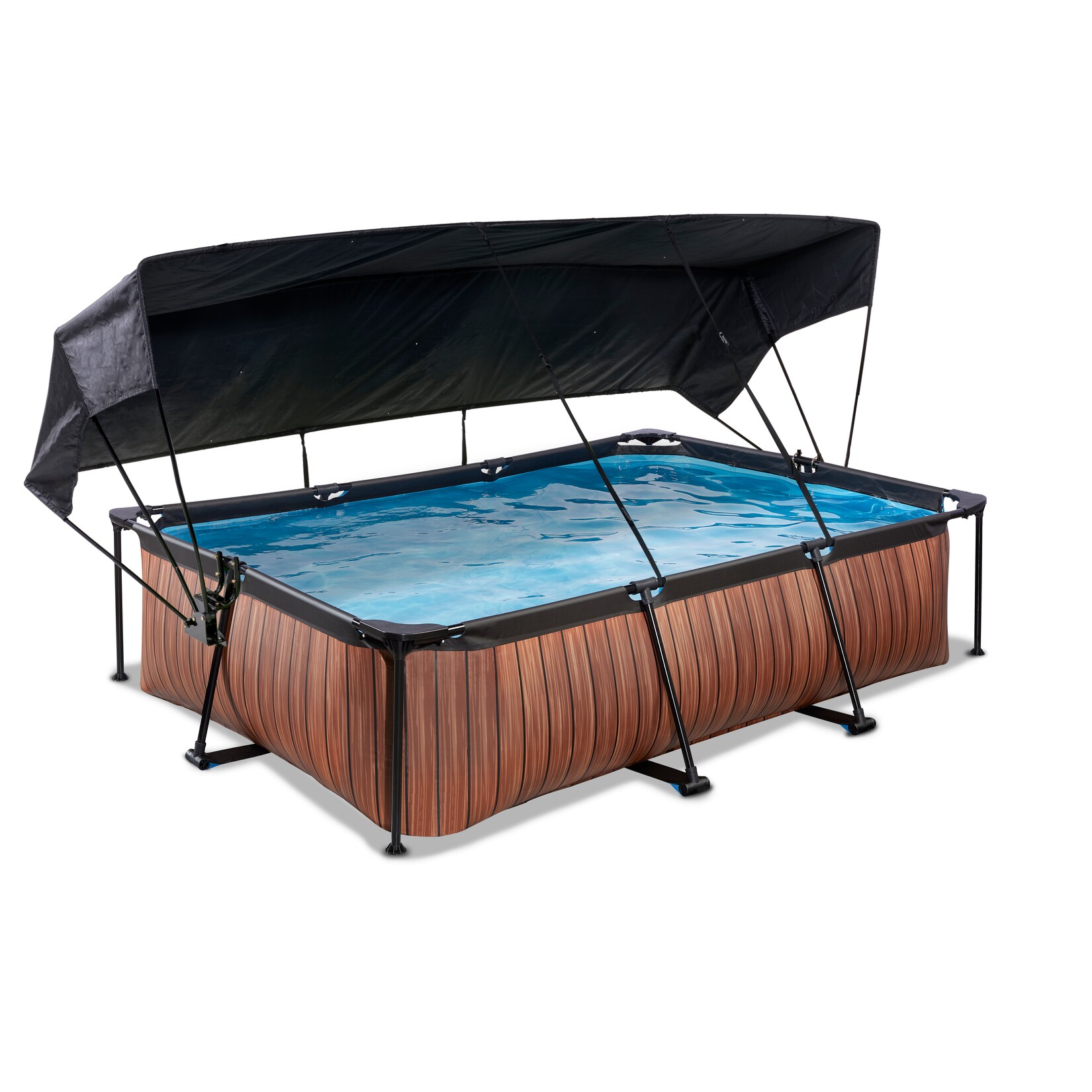 Frame Pool 300x200x65cm mit Filterpumpe und Sonnensegel, versch. Ausführungen