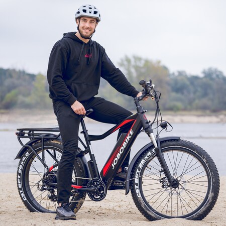 JOBOBIKE, Robin bestellen W E-Bike Hardtrail, Marktkauf 250 online Zoll bei 26 Fat-Reifen