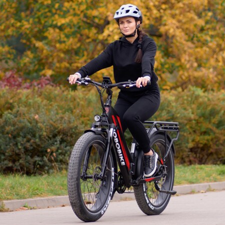 JOBOBIKE, bestellen bei Hardtrail, 26 online Zoll E-Bike Marktkauf Robin Fat-Reifen 250 W Damen