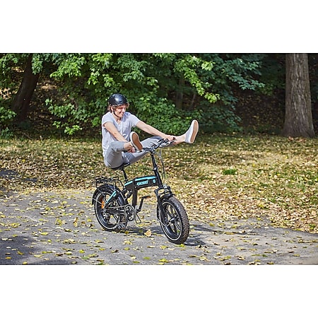 JOBOBIKE, Eddy vollgefedertes E-Bike, 20 Zoll Fat-Reifen, 250 W Motor,  schwarz - versch. Farben bei Marktkauf online bestellen