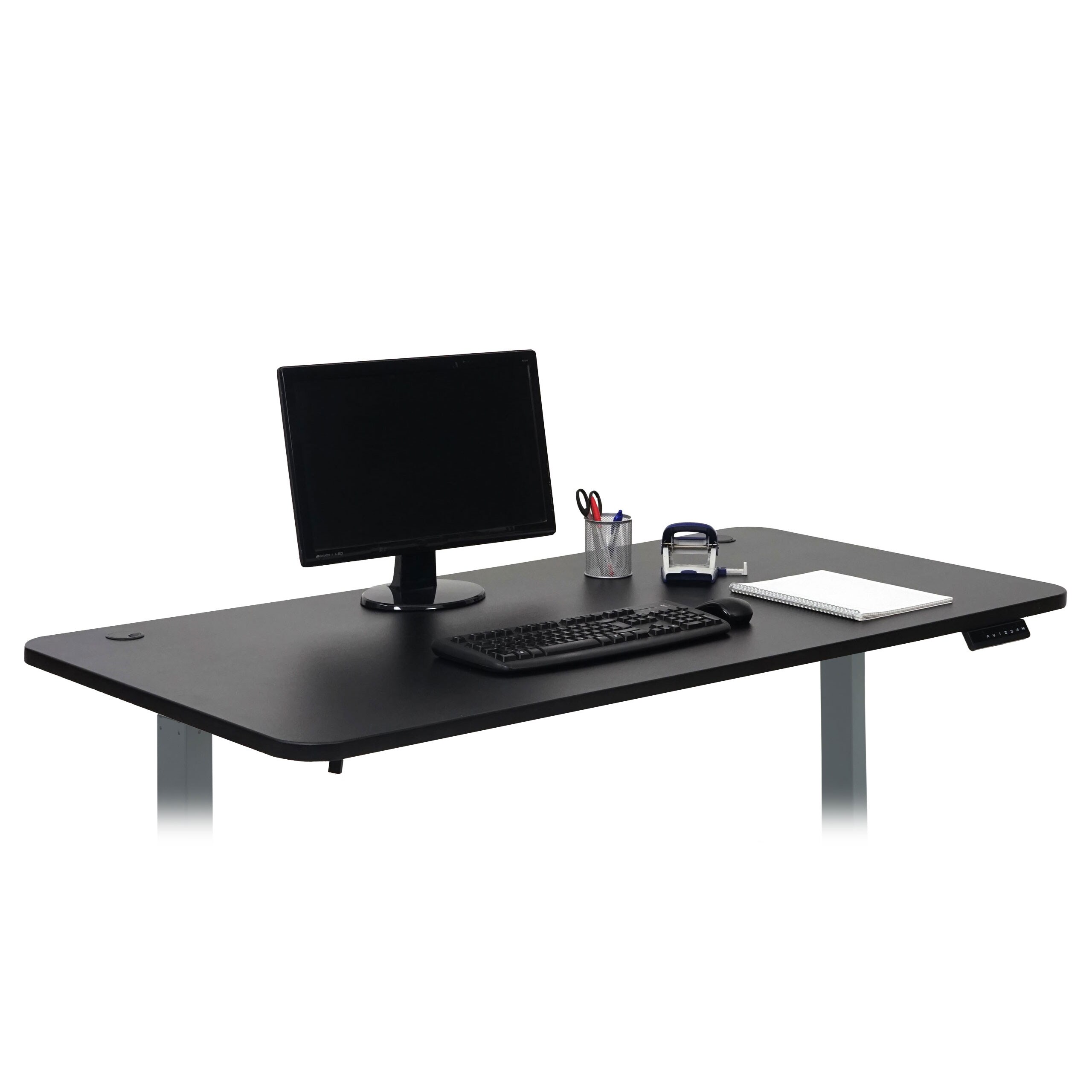 Tischplatte MCW-D40 f&uuml;r Schreibtische, Schreibtischplatte, 160x80cm MVG-zertifiziert ~ schwarz 