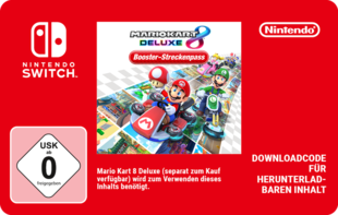 Mario Kart 8 Deluxe Booster-Streckenpass Guthabenkarte 