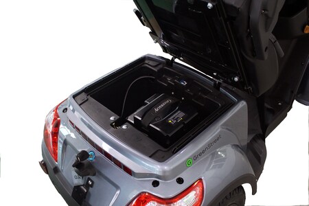 GreenStreet Elektromobil E-Mover Deluxe 1000 W 20 km/h dunkelgrau inkl.  Topcase bei Marktkauf online bestellen