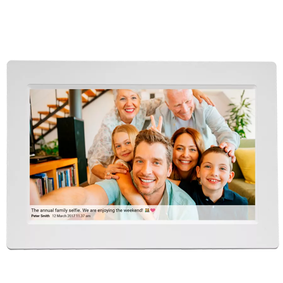 Denver PFF-1015 Digitaler Bilderrahmen Wei&szlig; - versch. Ausf&uuml;hrungen 