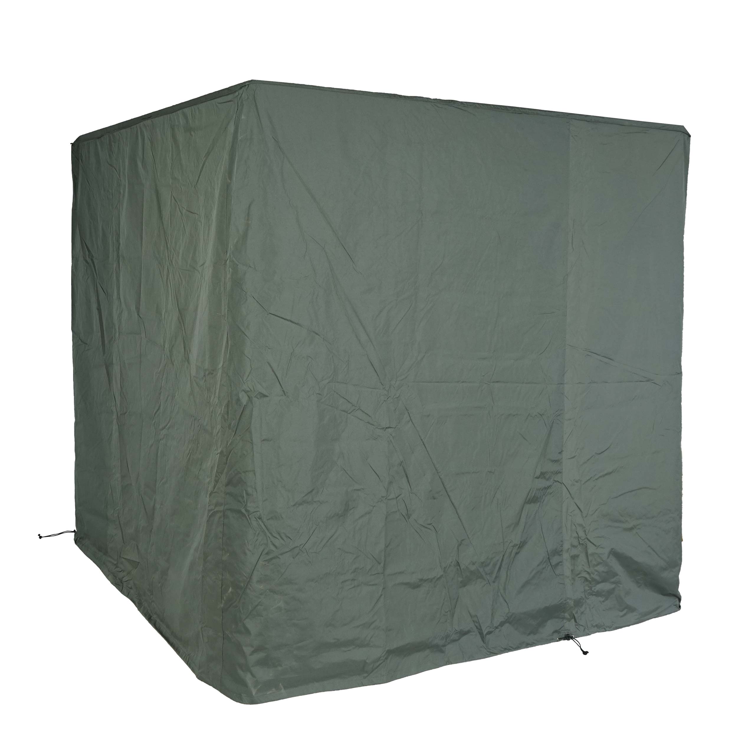 Abdeckhaube MCW-J66 210x200x220cm, Abdeckplane Schutzplane Schutzh&uuml;lle f&uuml;r Bali-Liegen Daybed anthrazit 