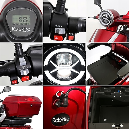 Rolektro Elektromobil E-Trike 15 V.2, rot bei Marktkauf online bestellen