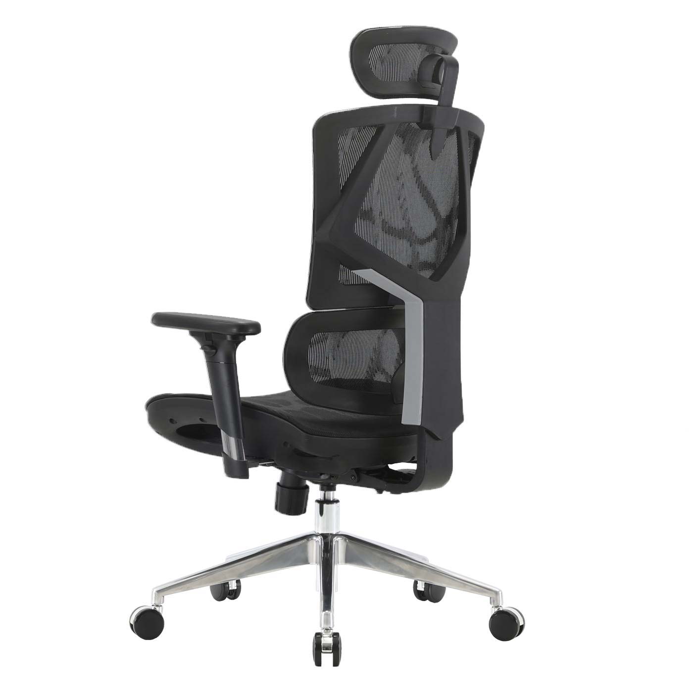 Bürostuhl MCW-J89, Schreibtischstuhl ergonomisch, Lordosenstütze  