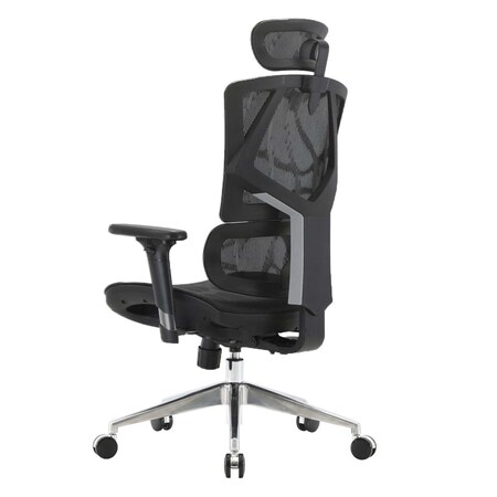 Bürostuhl MCW-J89, Schreibtischstuhl ergonomisch, Lordosenstütze