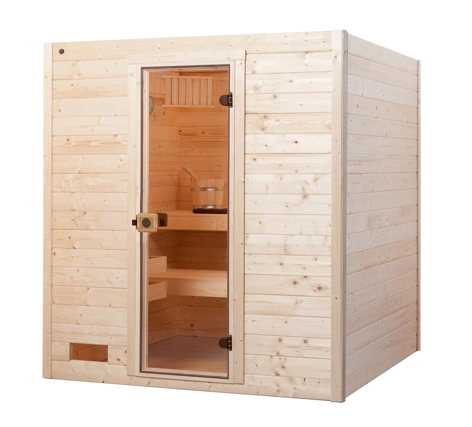 weka Sauna "Valida" Set, 4,5 kW Bio-Ofen mit digitaler Steuerung