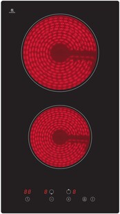PKM Glaskeramik-Doppelkochplatte EB-GK-2TCG 