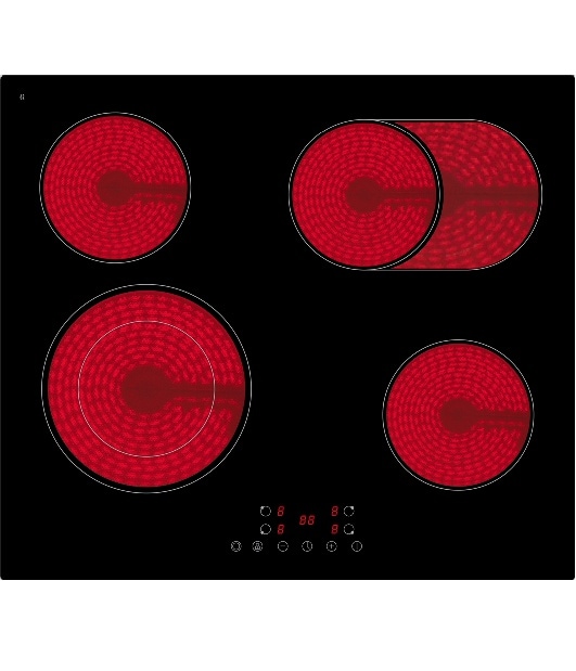 PKM Glaskeramikkochfeld KF4-2KB G 