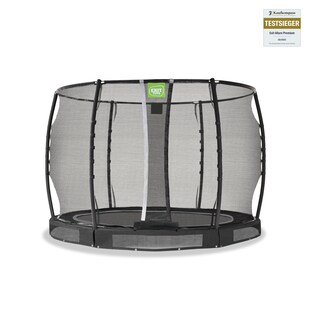 EXIT Allure Premium Bodentrampolin ø305cm - schwarz 