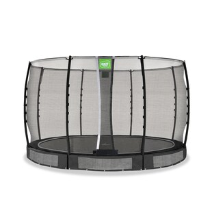 EXIT Allure Classic Bodentrampolin ø366cm - schwarz 