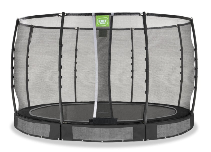 EXIT Allure Premium Bodentrampolin &oslash;366cm - schwarz 
