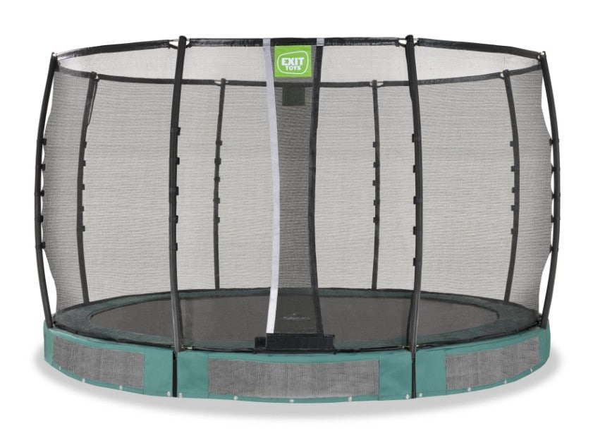 EXIT Allure Premium Bodentrampolin &oslash;366cm - gr&uuml;n 