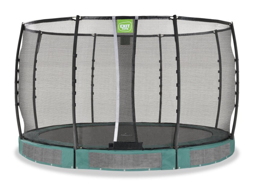 EXIT Allure Premium Bodentrampolin ø366cm - grün