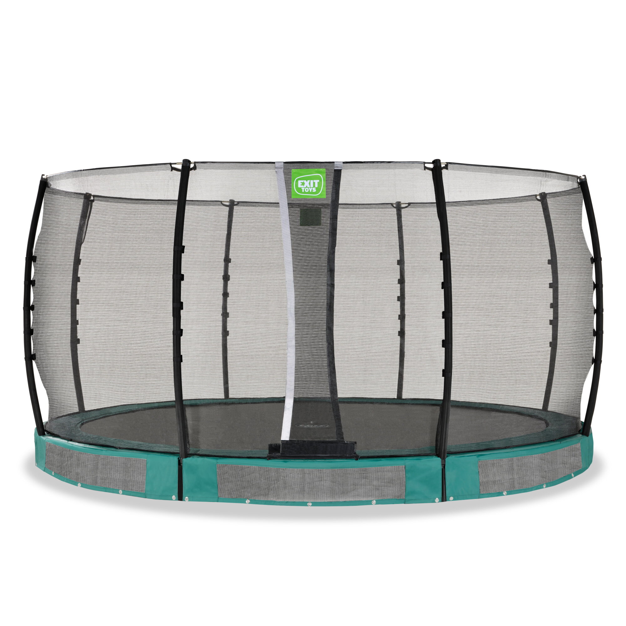 EXIT Allure Classic Bodentrampolin &oslash;427cm - gr&uuml;n 