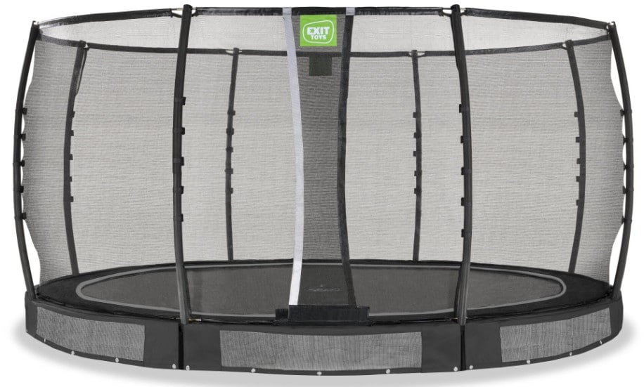 EXIT Allure Premium Bodentrampolin &oslash;427cm - schwarz 
