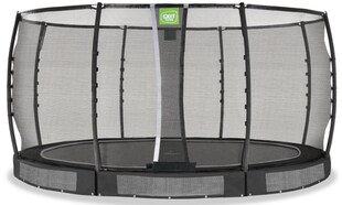 EXIT Allure Premium Bodentrampolin ø427cm - schwarz 