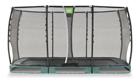 EXIT Allure Premium Bodentrampolin 214x366cm - gr&uuml;n 