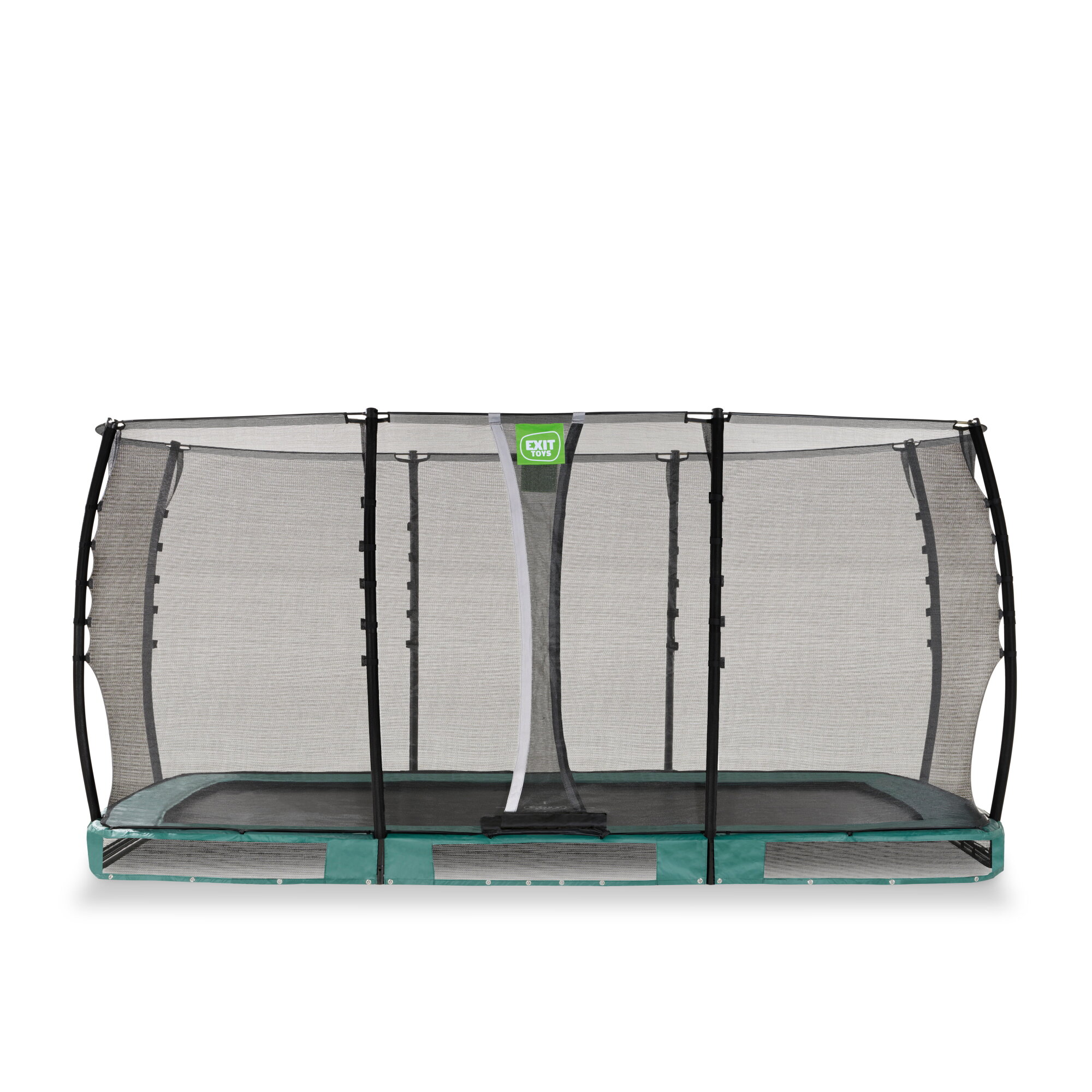 EXIT Allure Classic Bodentrampolin 244x427cm - gr&uuml;n 