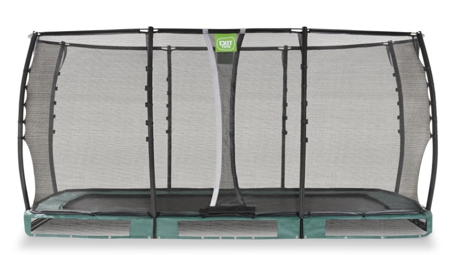 EXIT Allure Premium Bodentrampolin 244x427cm - gr&uuml;n 