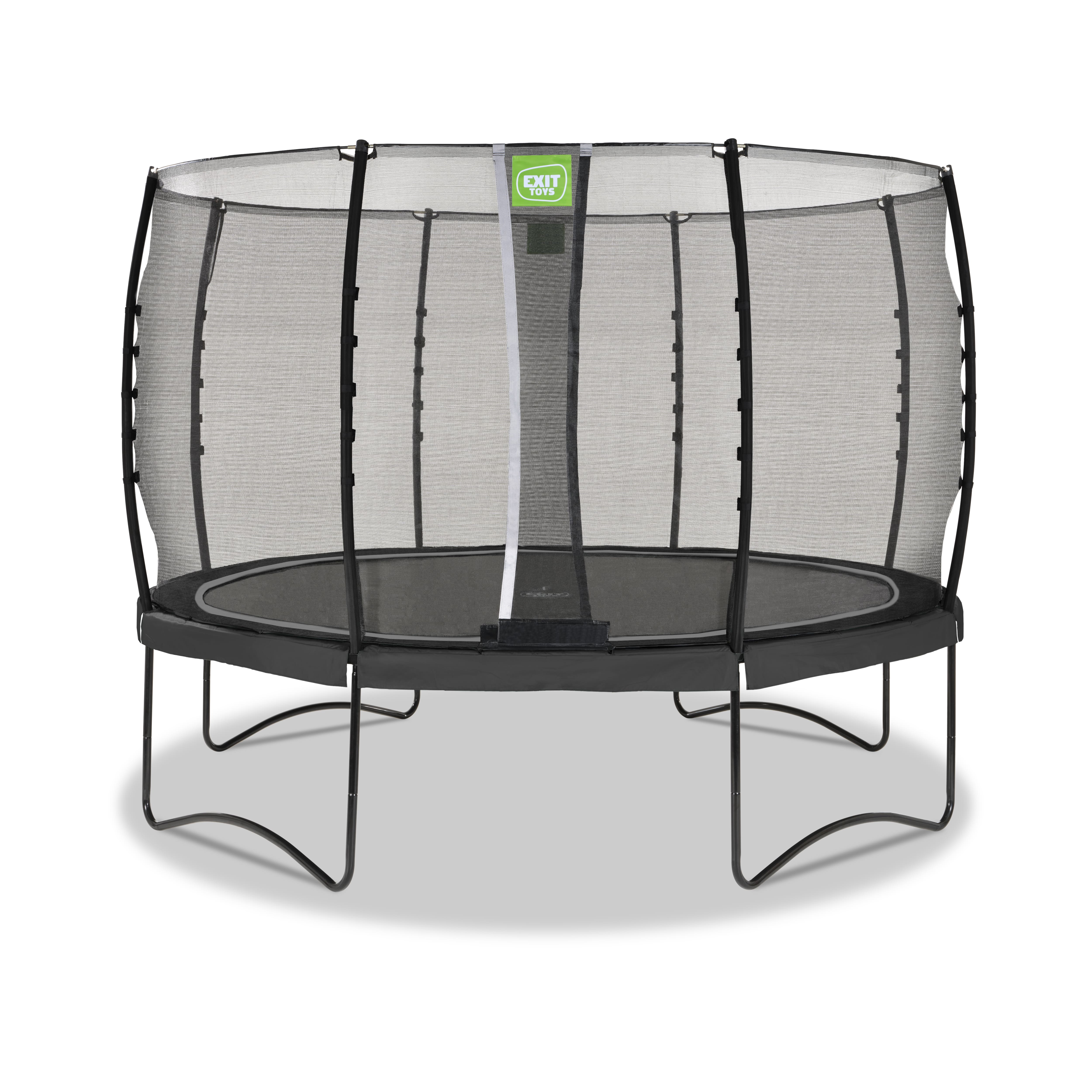 EXIT Allure Classic Trampolin &oslash;366cm - schwarz 