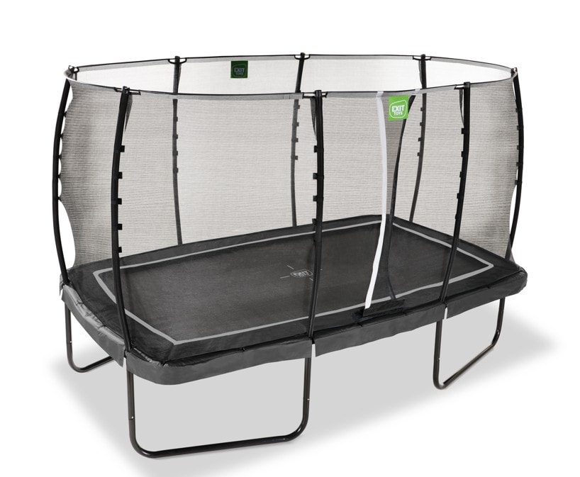 EXIT Allure Classic Trampolin 214x366cm - schwarz 