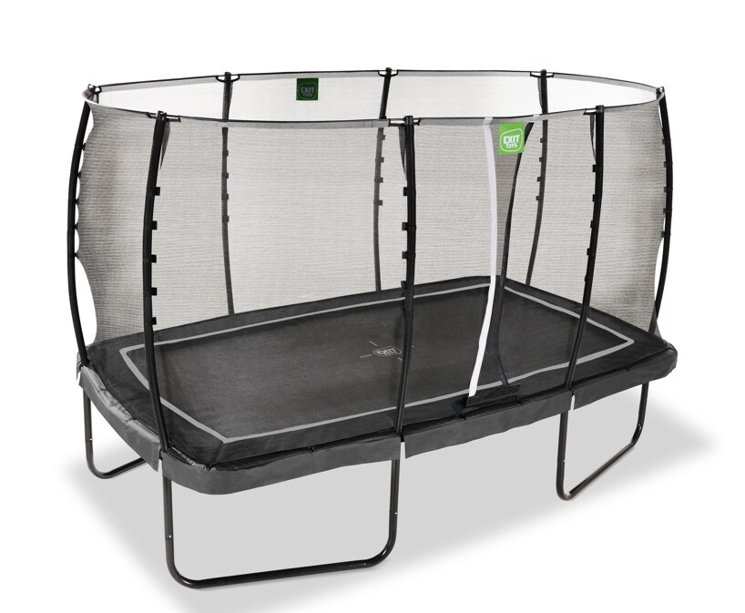 EXIT Allure Classic Trampolin 214x366cm - schwarz