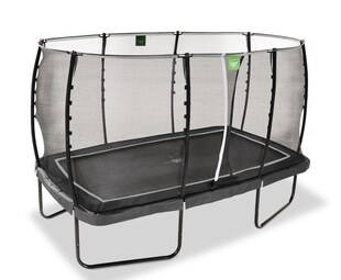 EXIT Allure Classic Trampolin 214x366cm - schwarz 